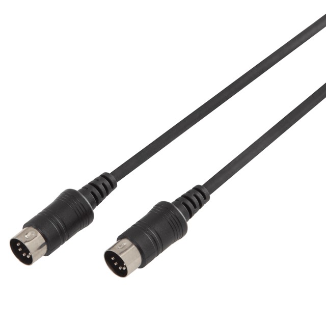 Soundsation BMD2BK Καλώδιο MIDI 2m 5-Pin DIN σε 5-Pin DIN