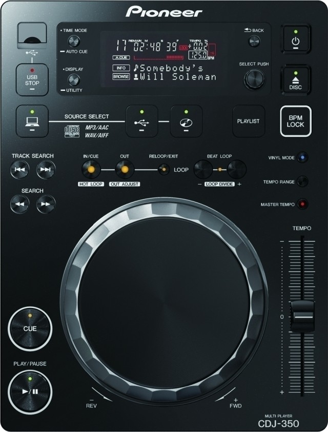 Pioneer CDJ-350 Digital Multi-Player