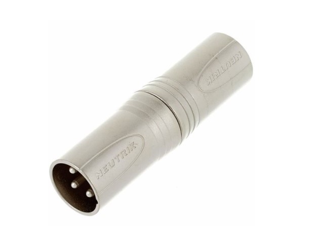 Neutrik NA3 MM ADAPTER 3 POLE XLRM>XLRM