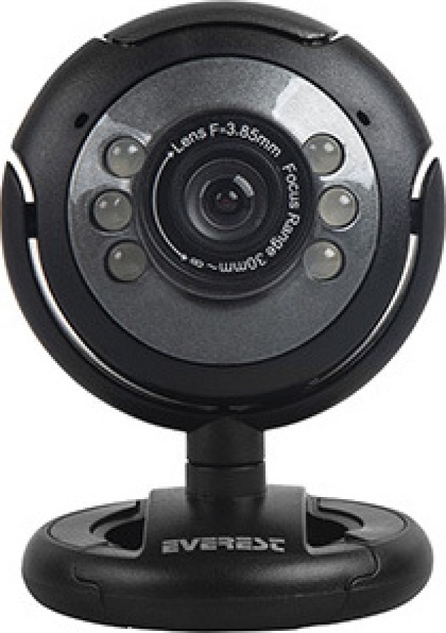 Videocamera Web Everest SC-824 300K con microfono 480p