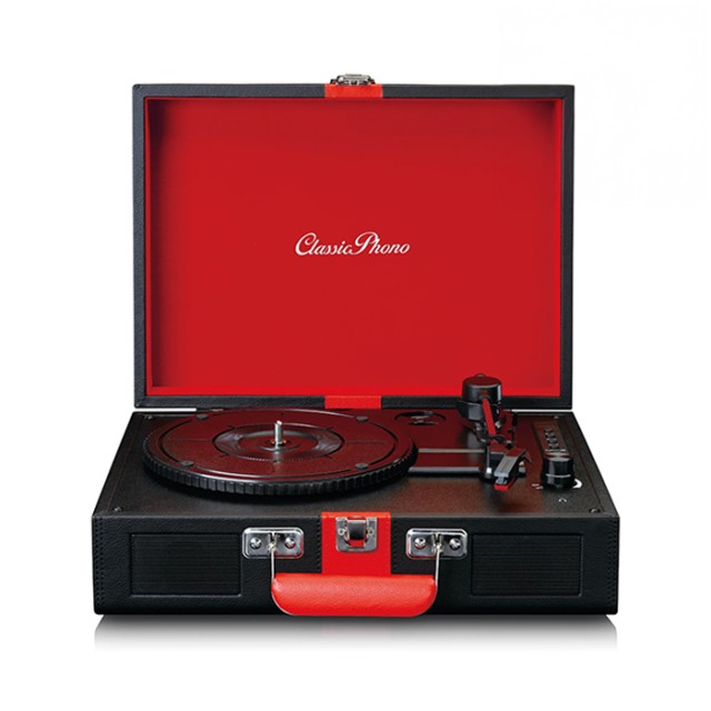 LENCO CLASSIC PHONO TT-110BKRD