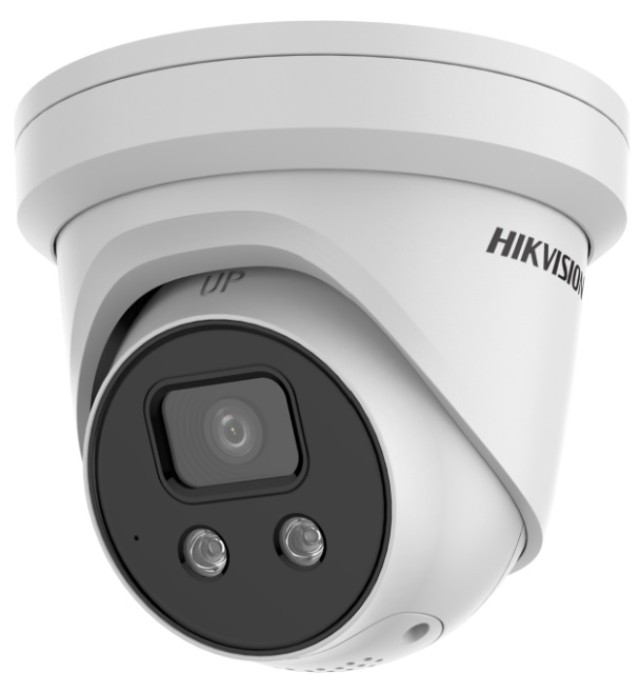 Hikvision DS-2CD2346G2-ISU / SL 4MP Cámara de red AcuSense 2.8mm Linterna