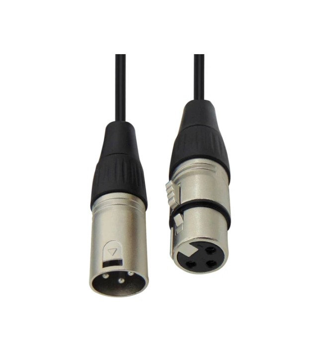 ΚΑΛΩΔΙΟ ΗΧΟΥ CANON 3P ΑΡΣΕΝΙΚΟ ΣΕ CANON 3P ΘΗΛΥΚΟ 1.5m T1902-008 VIC BAG OWI