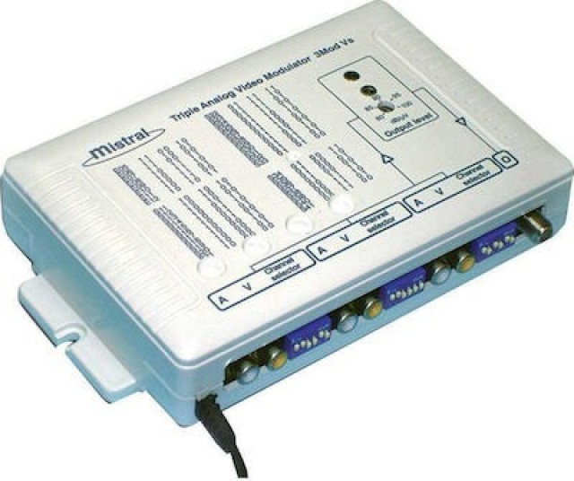 Mistral, MOD-Vs 0263, Διαμορφωτής (Modulator) Εικόνας και Ήχου μπάντας VHF και S