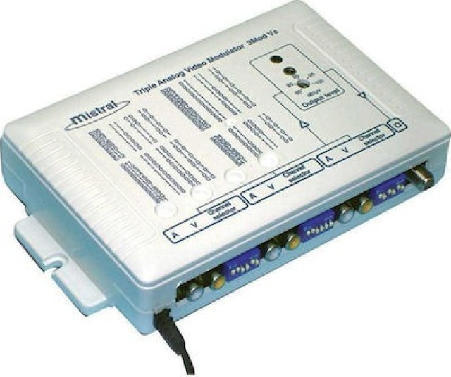 Mistral, MOD-Vs 0263, Διαμορφωτής (Modulator) Εικόνας και Ήχου μπάντας VHF και S