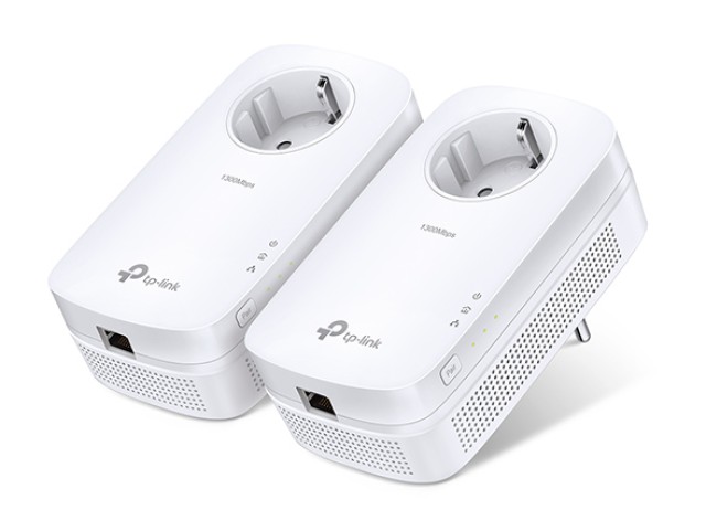 TPLINK AV1300 PASSTHROUGH POWERLINE EXTENDER TL-PA8010P KIT