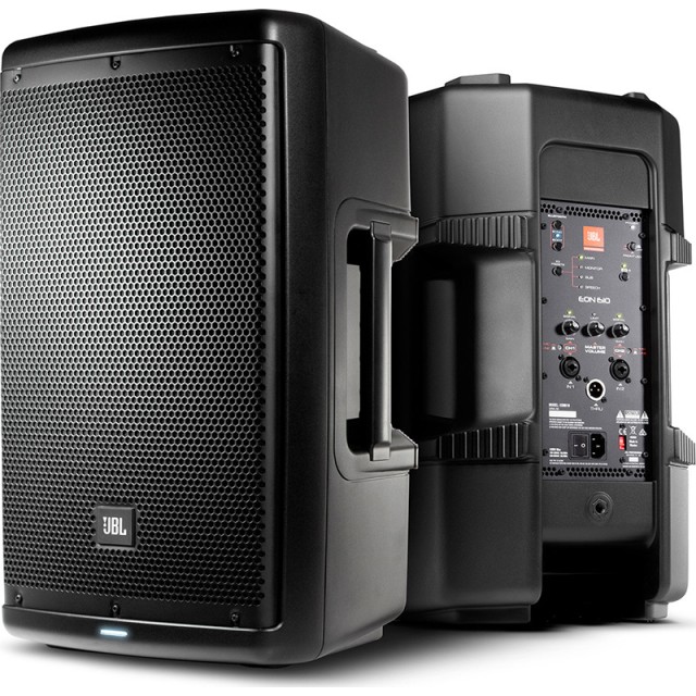 ALTAVOZ ACTIVO DE 610 CARRILES JBL EON 2 1X350W + 1X150W 10 '' DSP + BLΤ