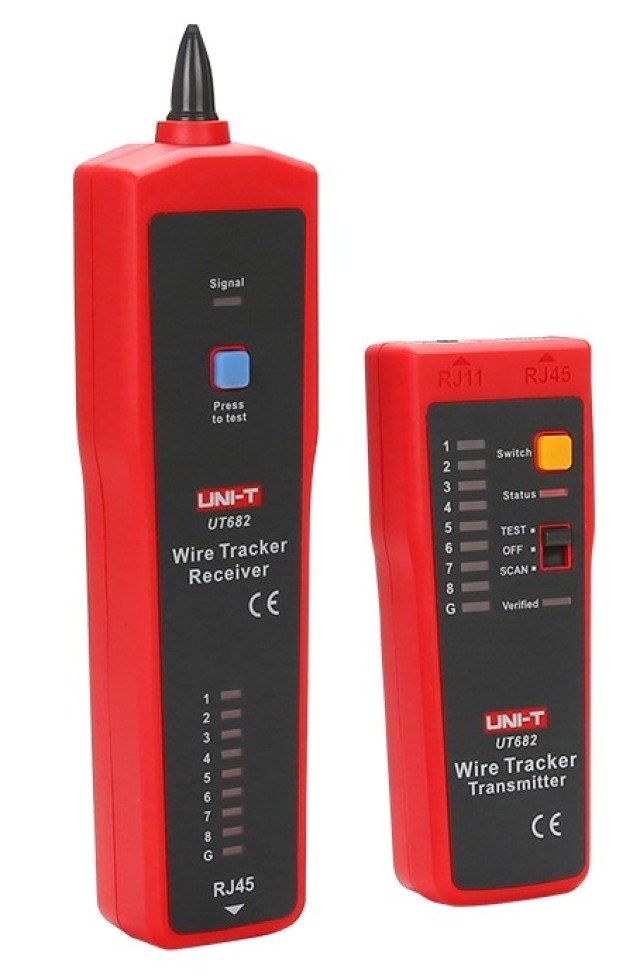 Detector de red y cable de alimentación UNI-T UT682