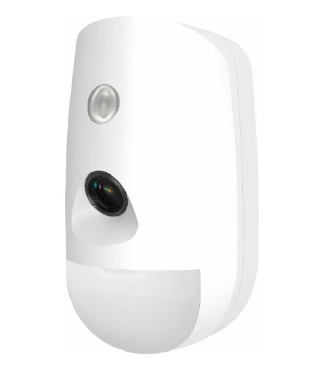 AX PRO DS-PDPC12PF-EG2-WE White Wireless Motion Detector (PIR) with ColorVu Built-in Camera