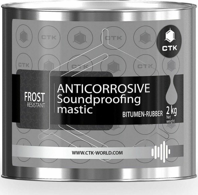 CTK ANTICORROSIVE SOUNDPROOFING MASTIC (PIECE)