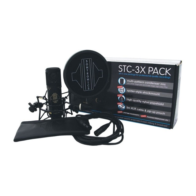 Paquete de micrófono de condensador Sontronics STC-3X