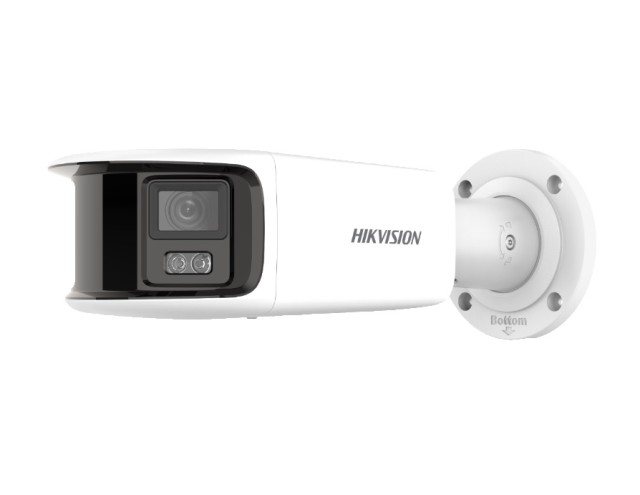 HIKVISION DS-2CD2T87G2P-LSU/SL(C) Δικτυακή Κάμερα 8MP ColorVu Πανοραμικής Θέασης 180° Φακός Dual Lens x 4mm