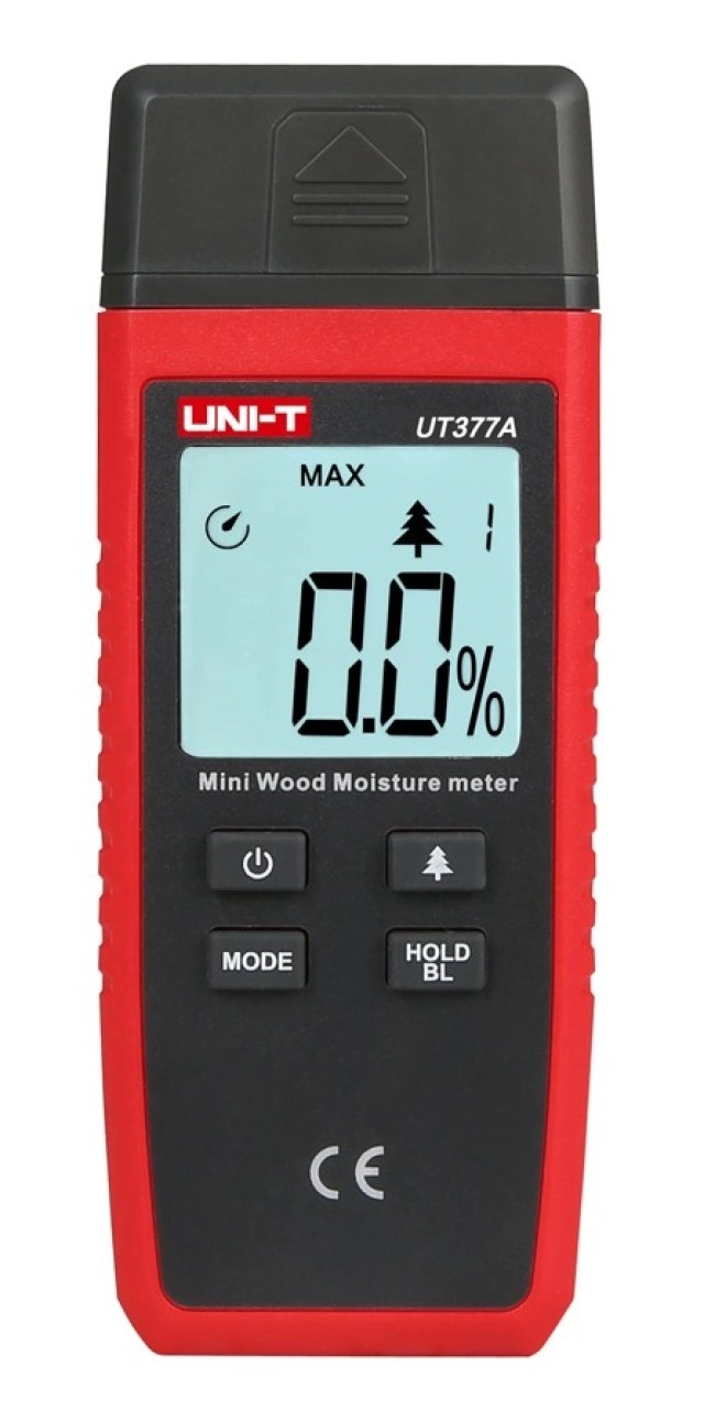 Medidor digital de humedad de madera UNI-T UT377A, 2-40%