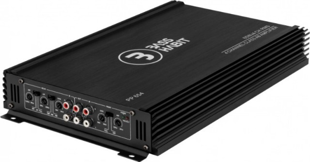 Bass Habit PP654 Amplificador de altavoz de coche de 4 canales 4x65W RMS