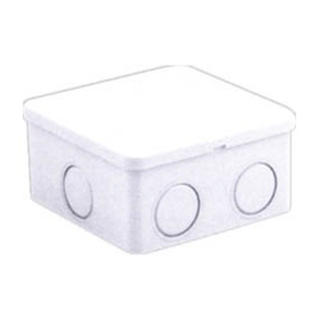 Gainta, CP1238, Joint Box, 80Χ80Χ40, plastic Buttonproof waterproof IP44 Gray