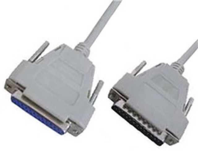 PC-Kabel seriell DB25M/DB25F PIN/PIN 5 m EOL LANCOM