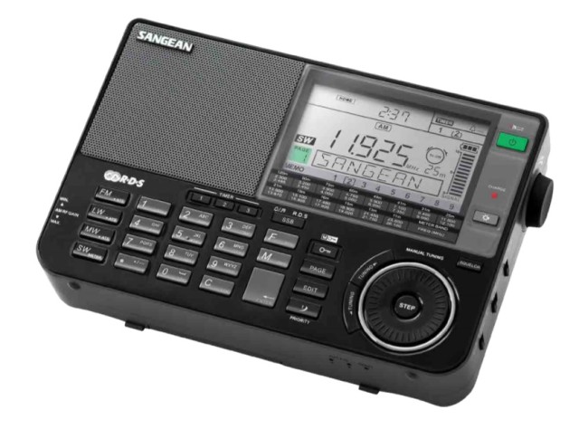 Sangean ATS-909 X Black - Radio de banda mundial