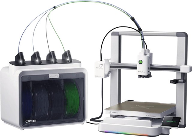 Creality SparkX i7 Combo 3D Printer – 500mm/s fast – AI Smart Detection – 26x26x26 – No Assembly