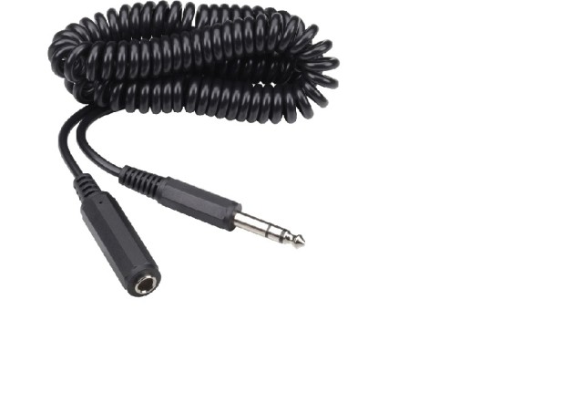 Jack 6,3mm 3pin -Jack 6,3mm πρίζα  μαύρο