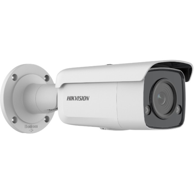 Cámara web Hikvision DS-2CD2T47G2-L ColorVu de 4 MP y 2.8 mm