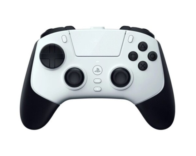 Razer Raiju V3 PRO White - PS5/PC - Wireless Gaming Controller - TMR Thumbs - 6 Remappable Buttons