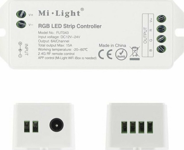 Controlador RGB inalámbrico Mi Boxer RF FUT043