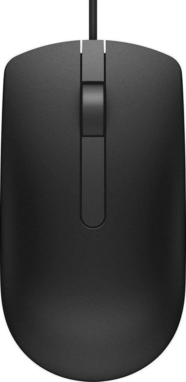 Dell MS116 Ενσύρματο Ποντίκι Μαύρο