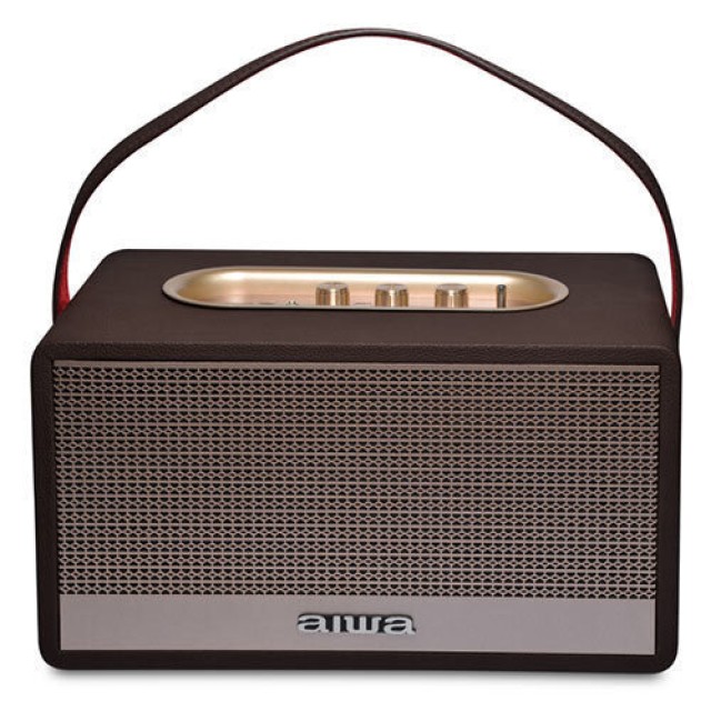 Aiwa Retro Heritage Ηχείο Bluetooth 80W με Διάρκεια Μπαταρίας έως 14 ώρες Χρυσό MIX180/GD