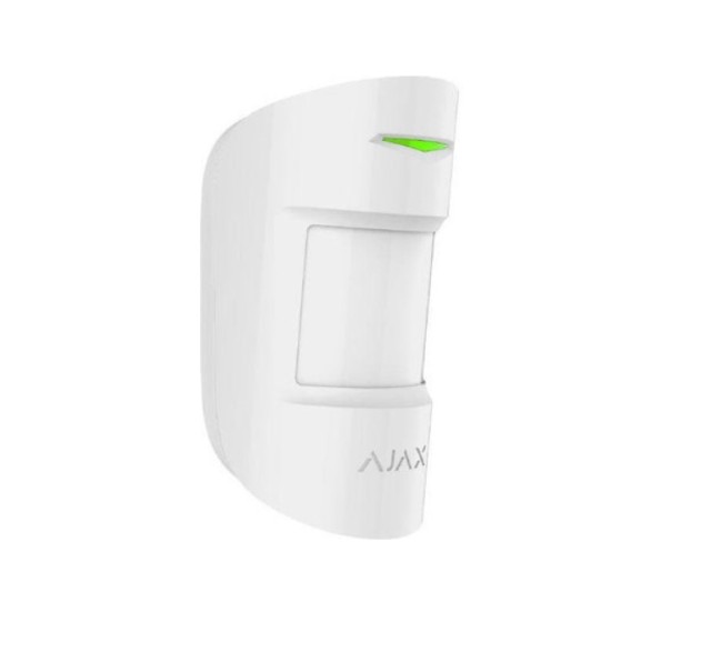 Rilevatore di movimento wireless PIR e MW Ajax Motion Protect Plus bianco