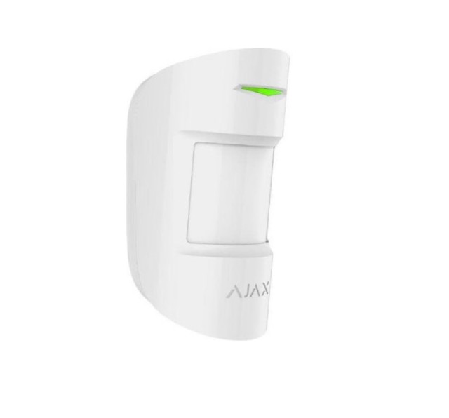 Detector de movimiento inalámbrico Ajax Motion Protect Plus White PIR & MW