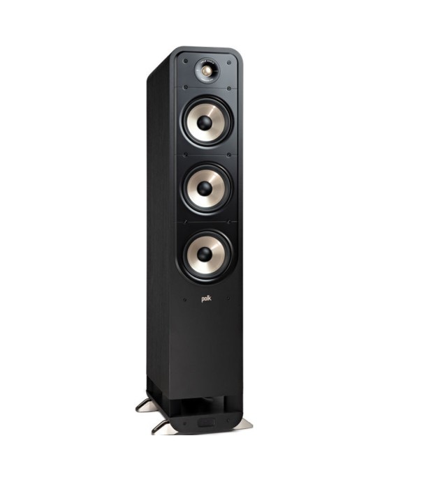 Altavoces de suelo negros Polk Audio Signature S60e (par)