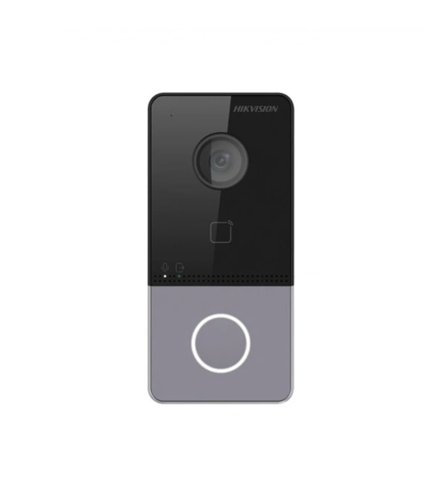 HIKVISION DS-KV6113-WPE1(C) Δικτυακή (IP) μπουτονιέρα εισόδου (Villa Door Station) για επίτοιχη τοποθέτηση, με 1 μπουτόν κλήσης.