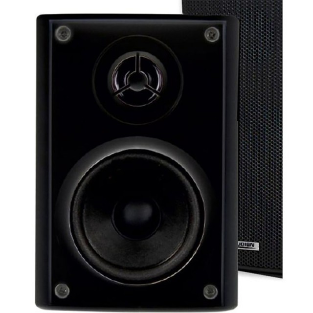 AUDIEN BT-353B ​​3 ″ Altavoces de plástico negro (par)