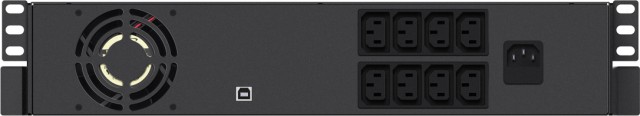 POWERTECH UPS Line Interactive PT-2000LI, 2000VA/1200W, 8x IEC 320 C13