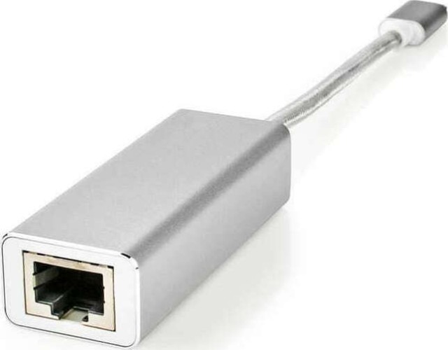 Nedis CCTB64950AL02 USB-C-Netzwerkadapter für Gigabit-Ethernet-Kabelverbindung