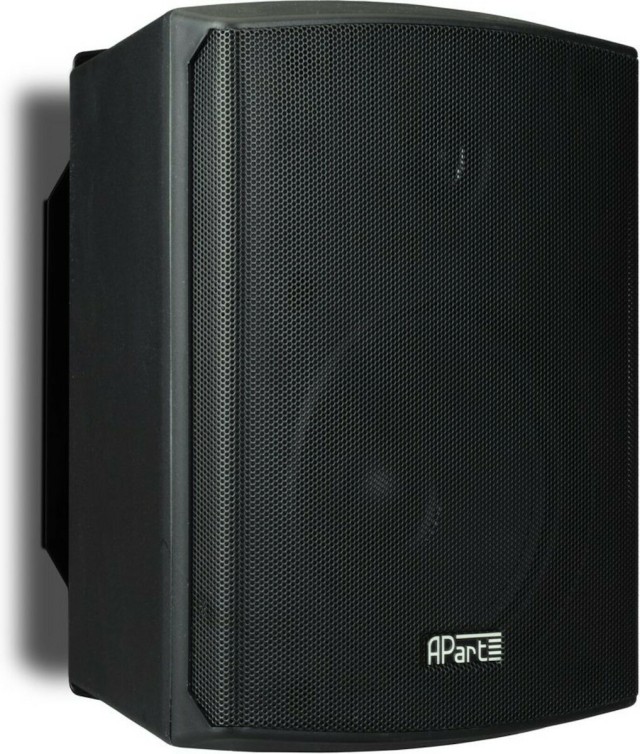 APART SDQ-5PIR-BL Selbstverstärkender Lautsprecher Schwarz (Paar)