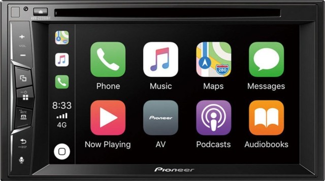 Pioneer AVH-Z2200BT Universelles 2-DIN-Autoradio (Bluetooth/USB/AUX) mit 6.2-Zoll-Touchscreen