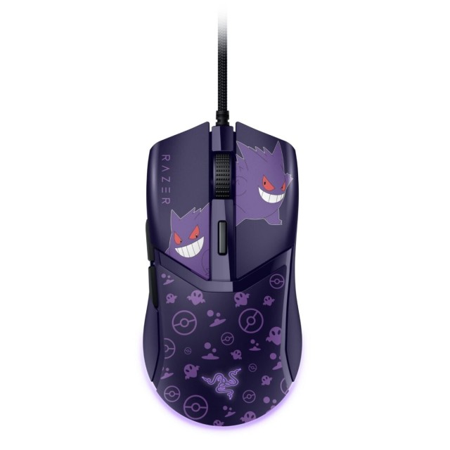 Razer COBRA -&nbsp;Pokemon Gengar Ed.- 58g Lightweight Gaming Mouse - RGB UNDERGLOW&nbsp;-&nbsp;8500&nbsp;DPI