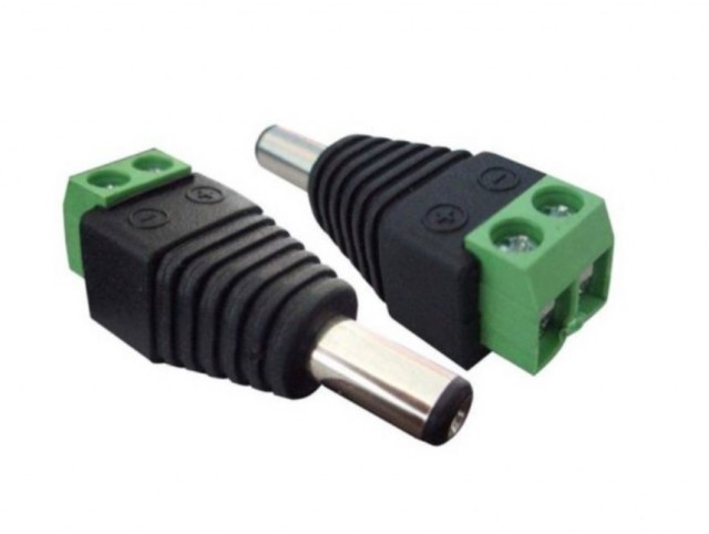 DC ADAPTOR ΘΗΛΥΚΟ 5.5/2.1mm ΣΕ ΚΛΕΜΑ 2P PX-AF001A (YT-001) LZ