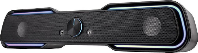 POWERTECH gaming soundbar  10W RMS, Bluetooth, 3.5mm, RGB, μαύρο