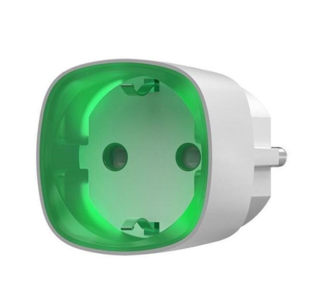 Ajax Socket White (13305.34.WH1) Wireless Socket with Consumption Indication