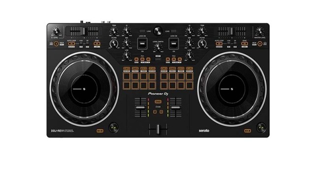 Controlador de DJ Pioneer DDJ-REV1 en color negro