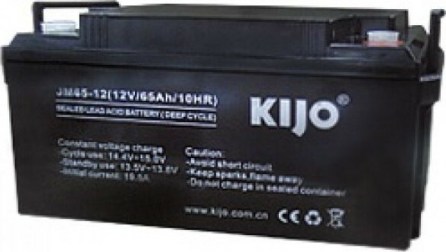 TIEFENENTLADUNG BLEIBATTERIE 12V / 65Ah JM65-12 KIJ