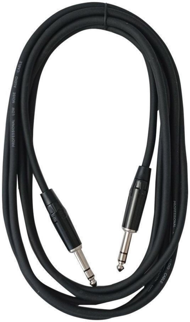 KAL Electronics Cable 6.3mm male - 6.3mm male 1.5m (TAC010)