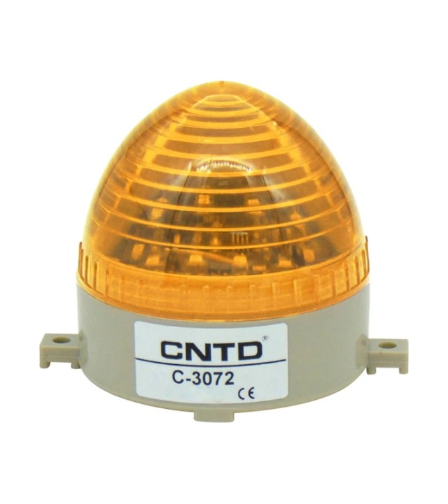 ΦΑΡΟΣ LED STROBE 24VDC 85X75mm ΚΙΤΡΙΝΟΣ C-3072 CNTD 03.024.0038