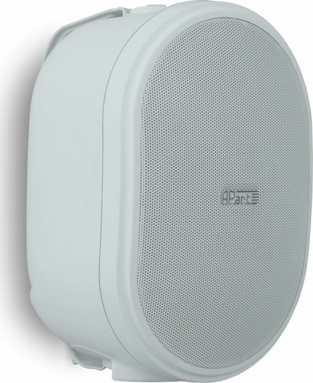 APART OVO-8-PW Selbstverstärkender Lautsprecher Weiß (Paar)