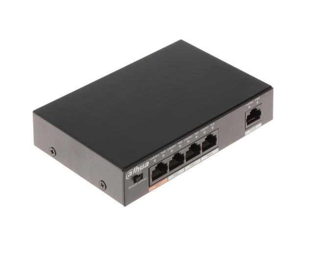 DAHUA PFS3005-4ET-60 Τετράπορτο PoE switch 10/100Mbps