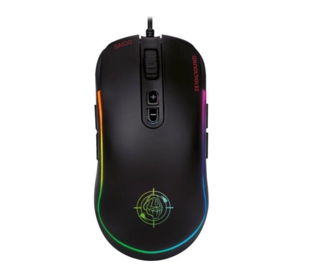 Ratón para juegos Zeroground MS-3500G RGB SAIGO v2.0