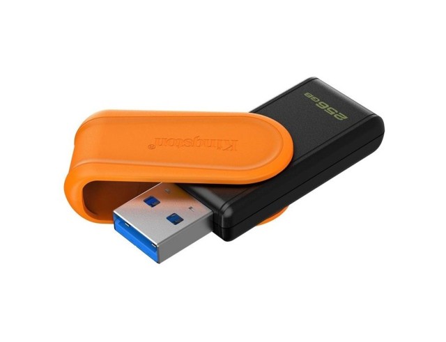 Kingston Datatraveler Exodia S 256GB USB 3.2 Stick Μαύρο