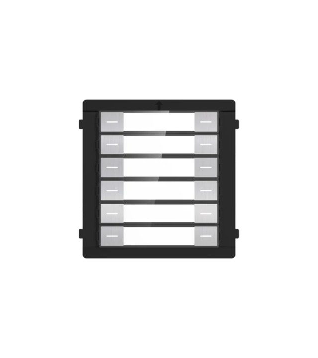 HIKVISION DS-KD-K12/S Nametag Module για Θυροτηλεοράσεις KD Series, με 12 αριθμό Κλήσεων.